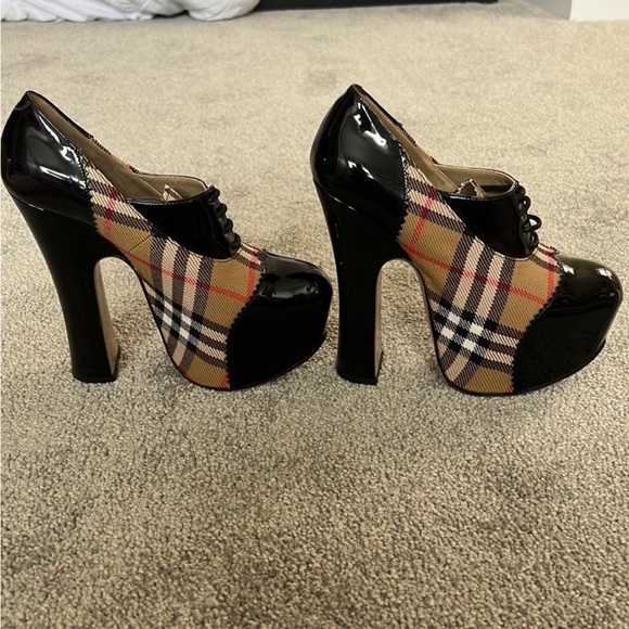 Vivienne Westwood x Burberry Ghillies 38.5 BNWoB - Picture 3 of 8